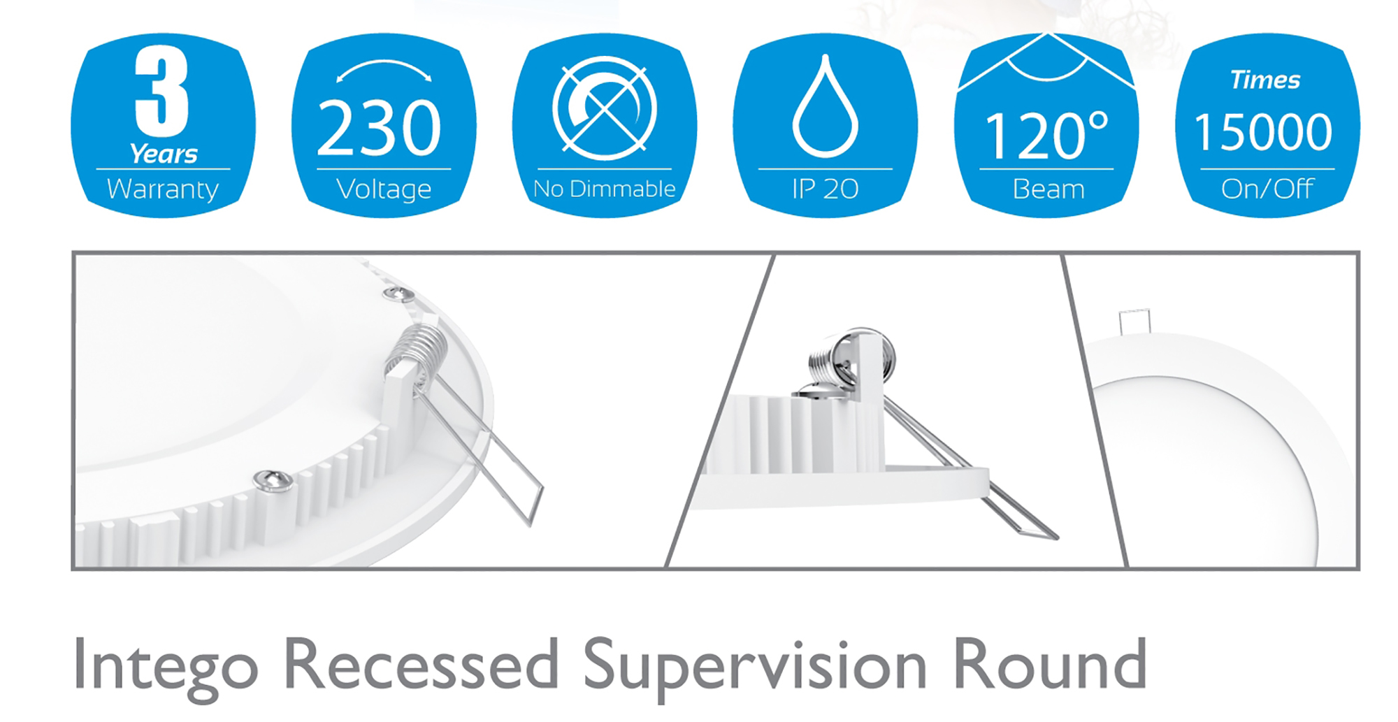 Intego R Supervision Recessed Ceiling Luminaires Techtouch Round Recess Ceiling Intego R Supervision Recessed Ceiling Luminaires Techtouch Round Recess Ceiling
